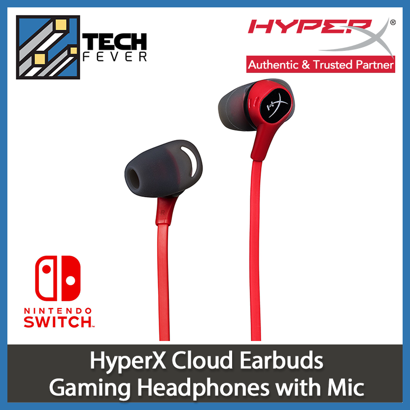 gamer hyperx cloud earbuds