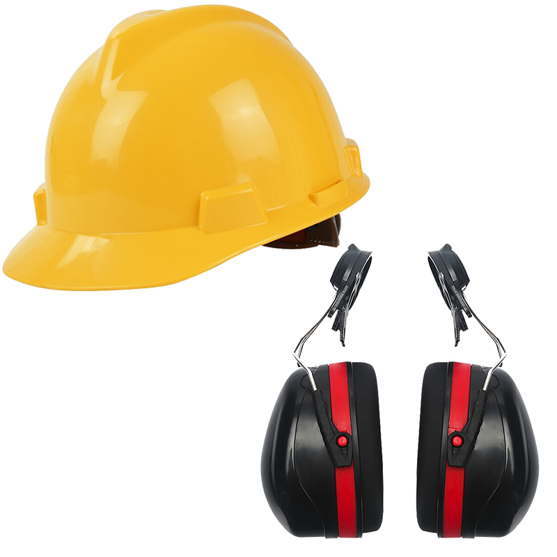 Hanging Helmet Earmuffs Sound Insulation Noise Reduction AntiNoise