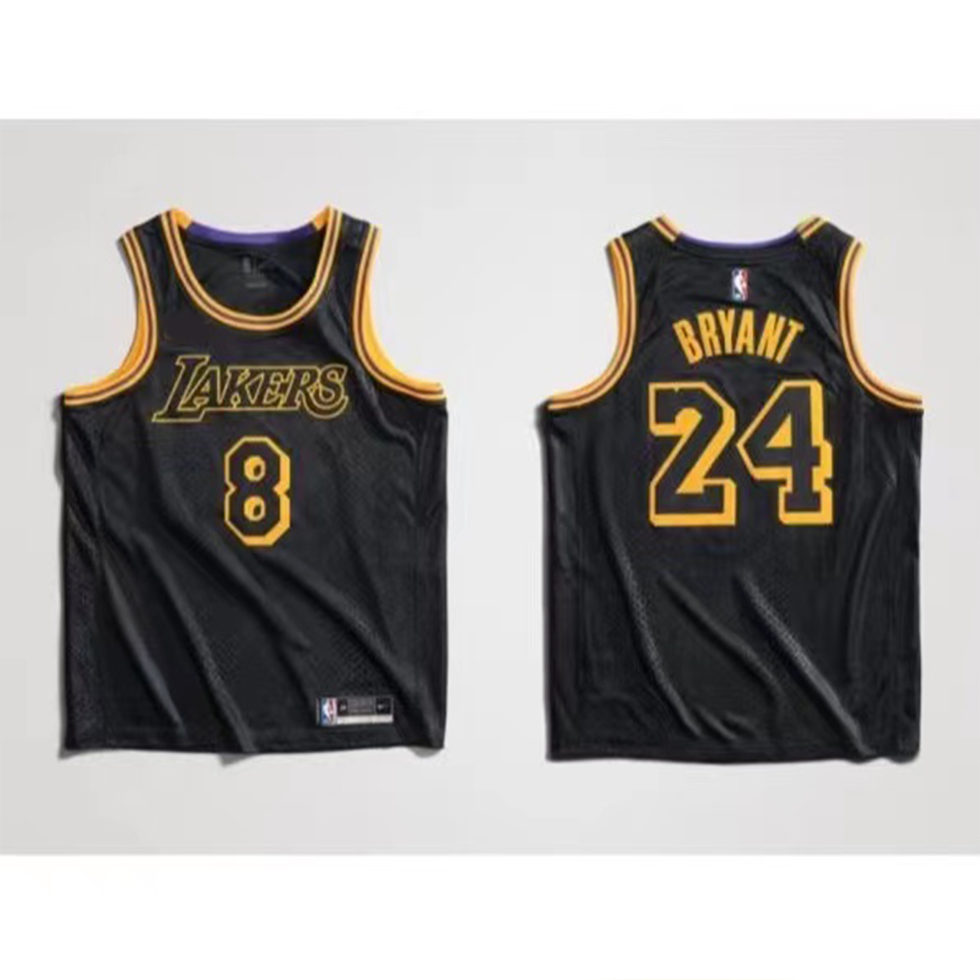 🔥Ship From USA!Mens Kobe Bryant Jersey MLB style Black Color 8 24