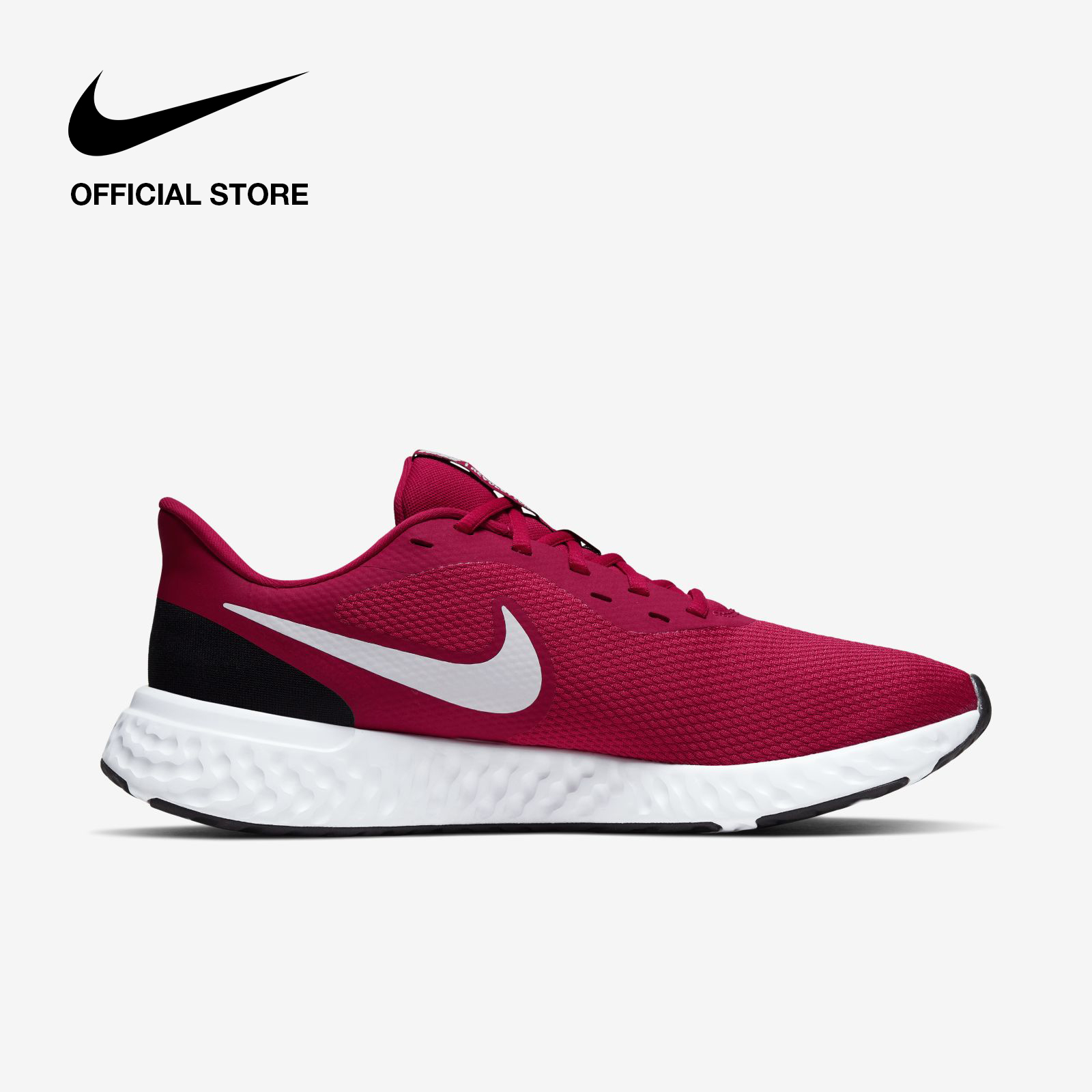 Nike Men's Revolution 5 Running Shoes Gym Red Lazada PH