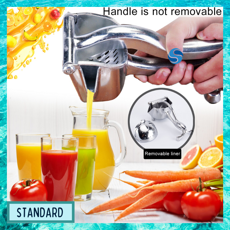 STNDRD Stainless Steel Lemon Squeezer Handy Fruit Manual Juicer, Fruit
