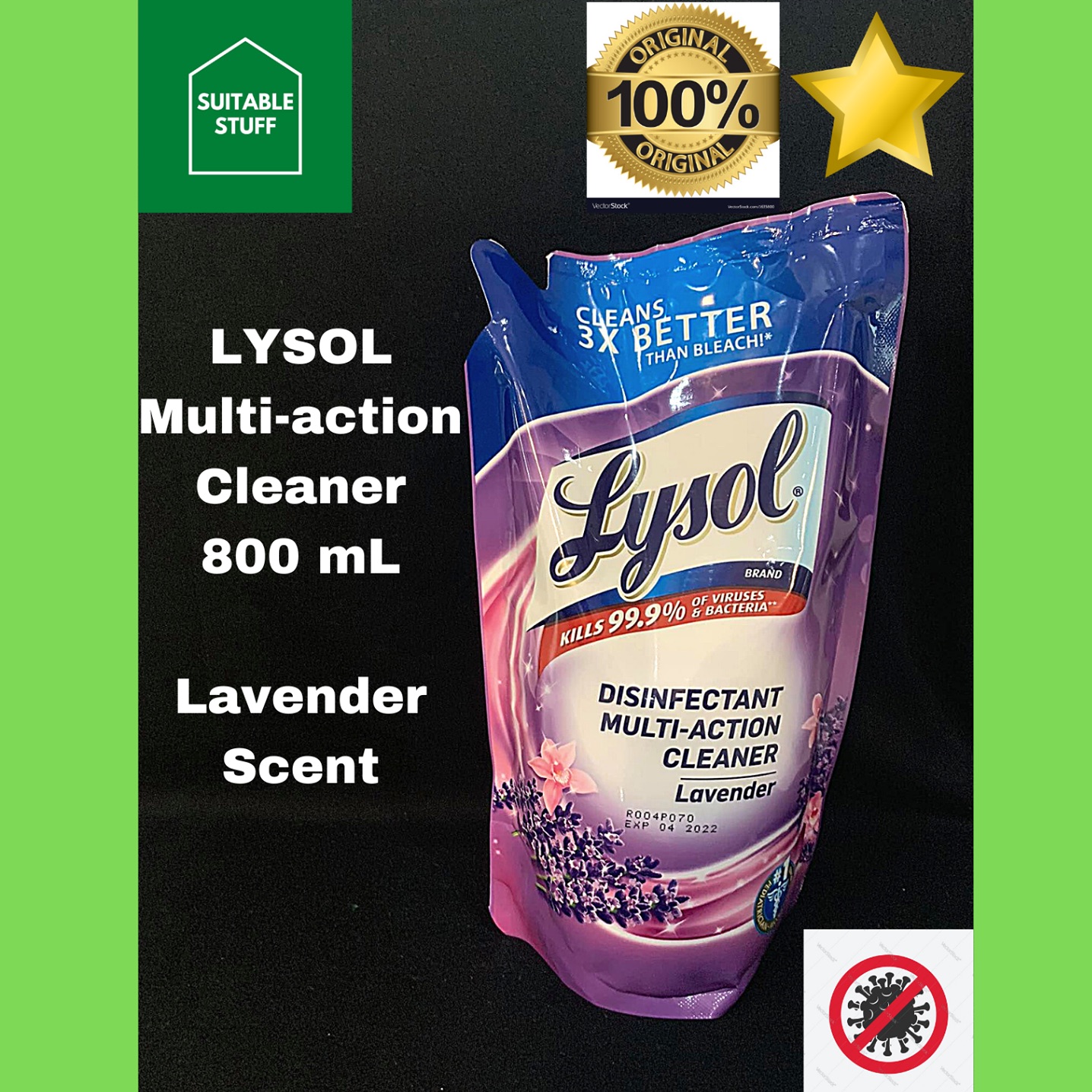 Lysol Disinfectant Multiaction Cleaner Lazada PH