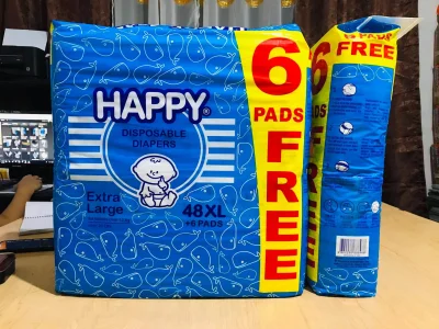 Happy Diaper XL 48 pcs. Regular