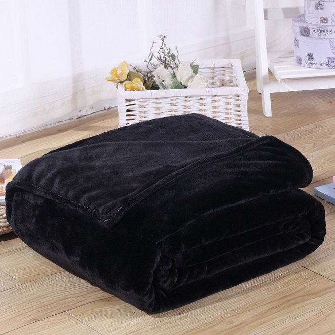 Kasa Bella Super Soft Fleece Blanket Double 81x55 Inches Blankets