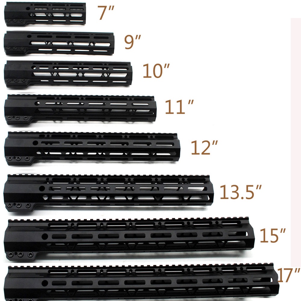 AR-15 M4 M16 M-LOK Free Float Handguard Clamping Style Bracket Hunting ...