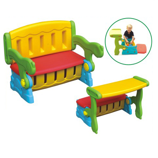 kids table with bench