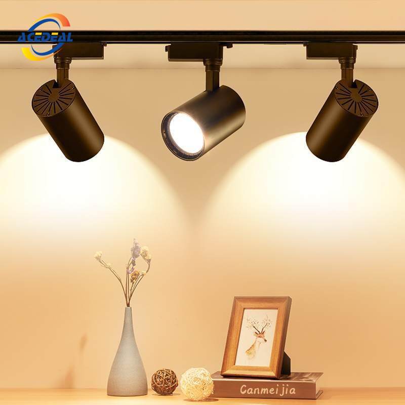 AceDeal Track Light Whole Set（3 lights +1M rail）Ceiling Light 30W 20W