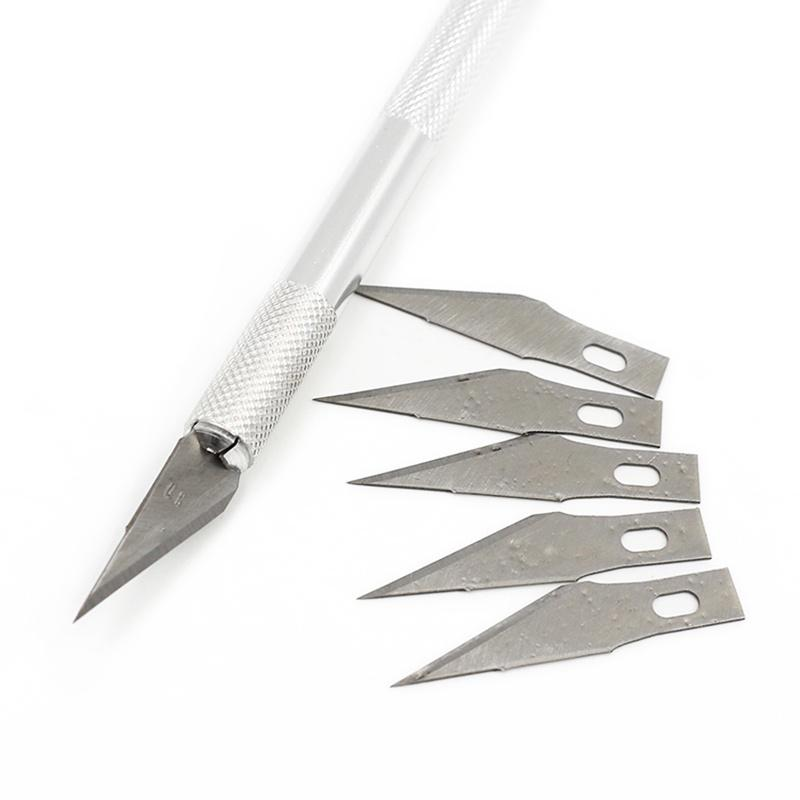 Xacto Knife with 5 Blades Stainless Steel Precision Knife Lazada PH