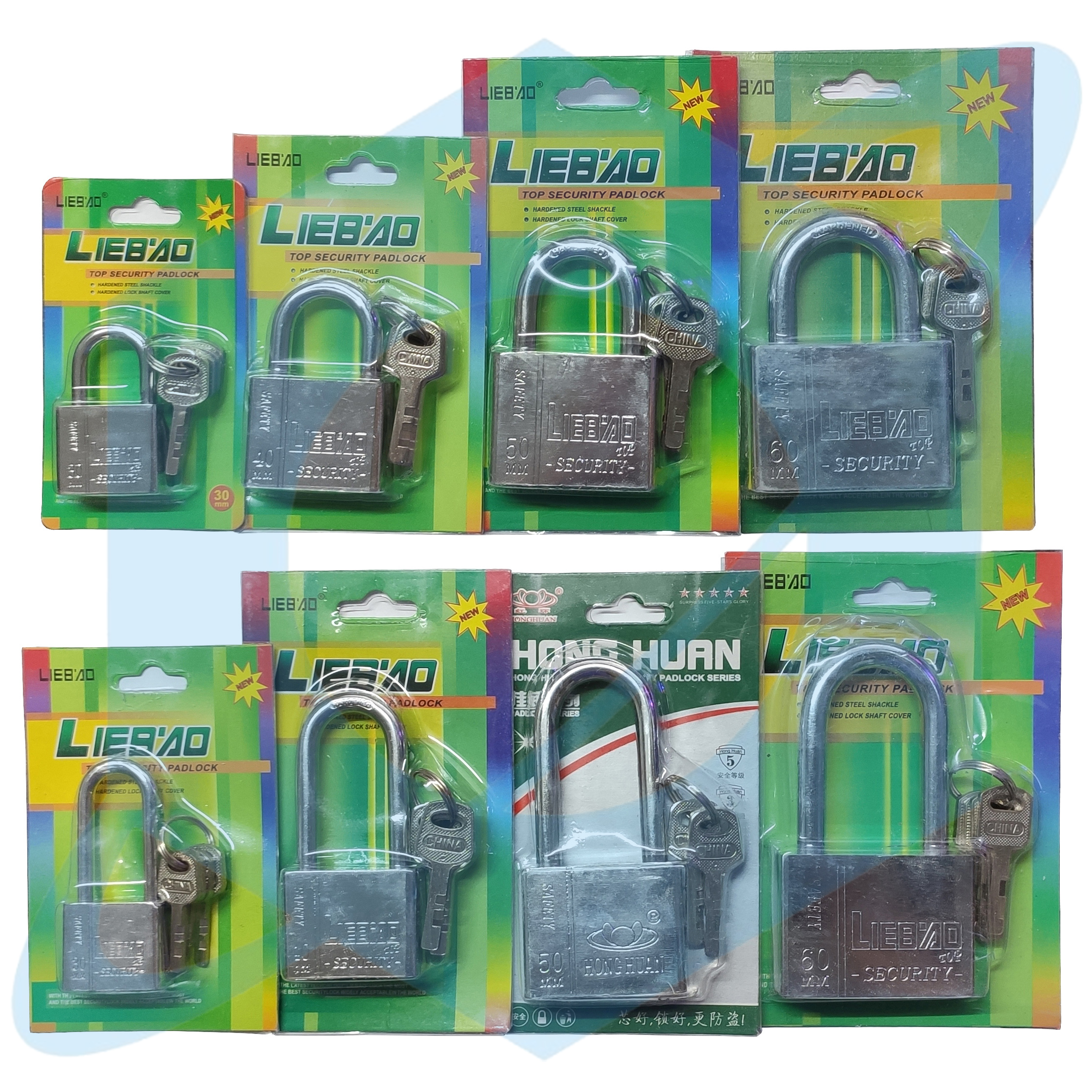 1Pcs Top Security Padlock Heavy Duty