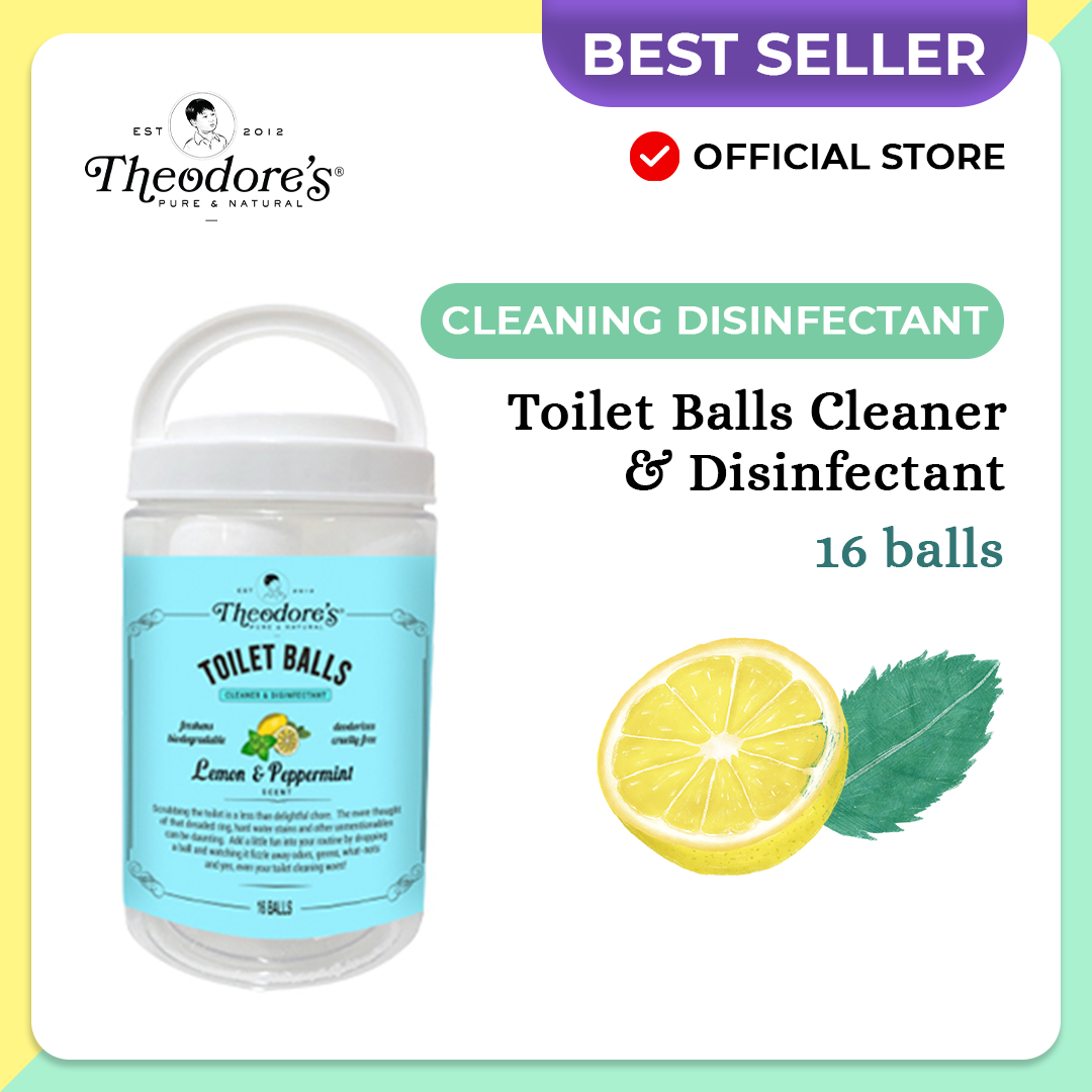BEST SELLER Theodore's 16pcs Toilet Balls Cleaner & Disinfectant