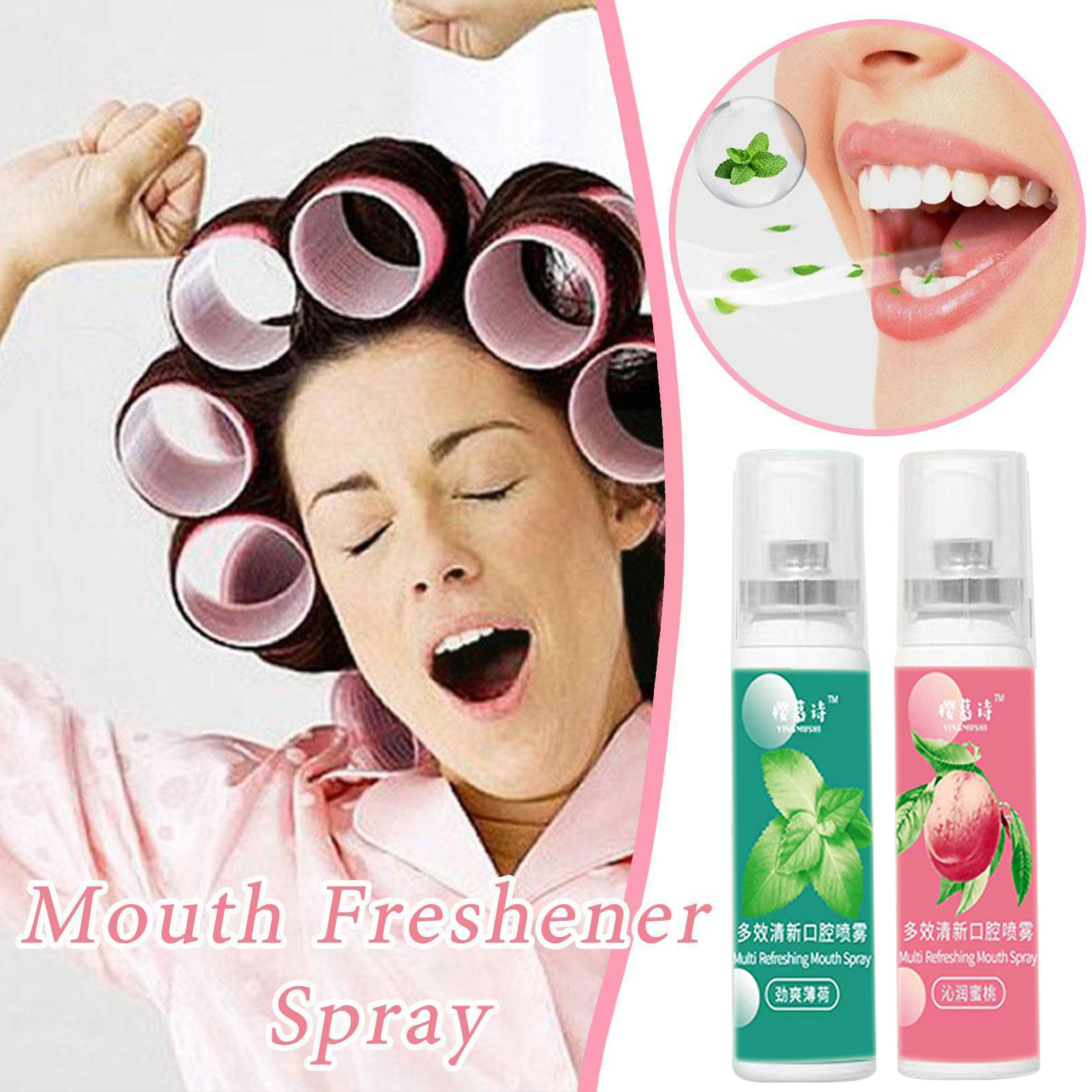 Valid 24 Hours A Day】20ML Mouth Spray Breath Freshener Oral Spray