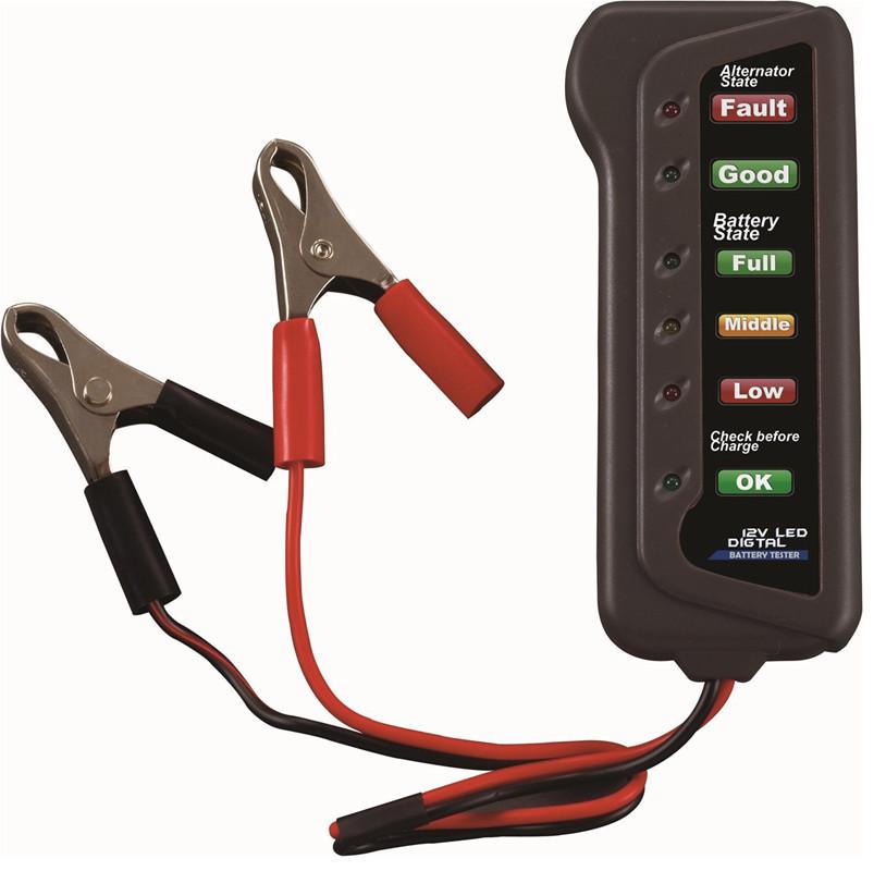 【Fast delivery】Genpact Auto/Motorcycle Battery Tester 12V Auto Check