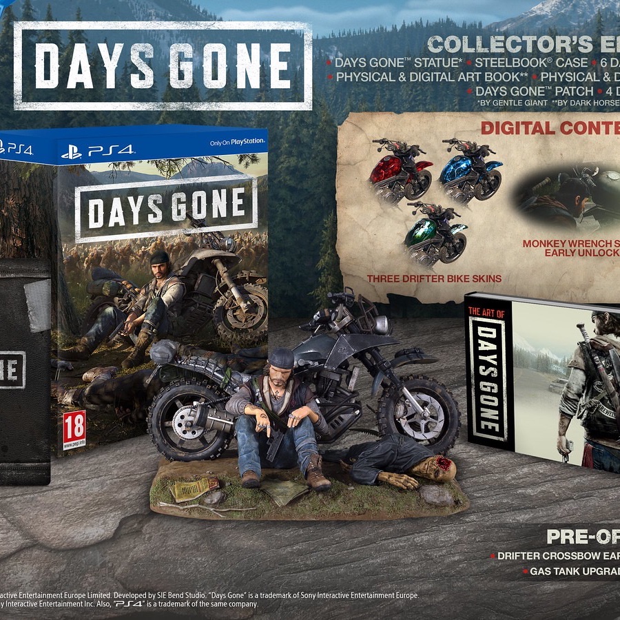 Days gone навыки. Days gone коллекционное издание. Days gone by book. Days gone Limited Edition.