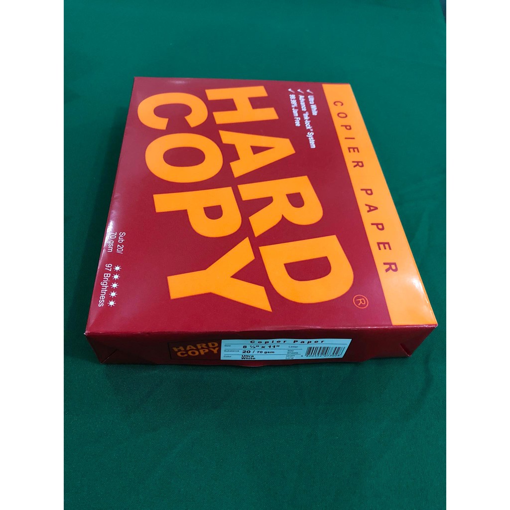 HARD COPY Bond Paper 70 gsm Lazada PH