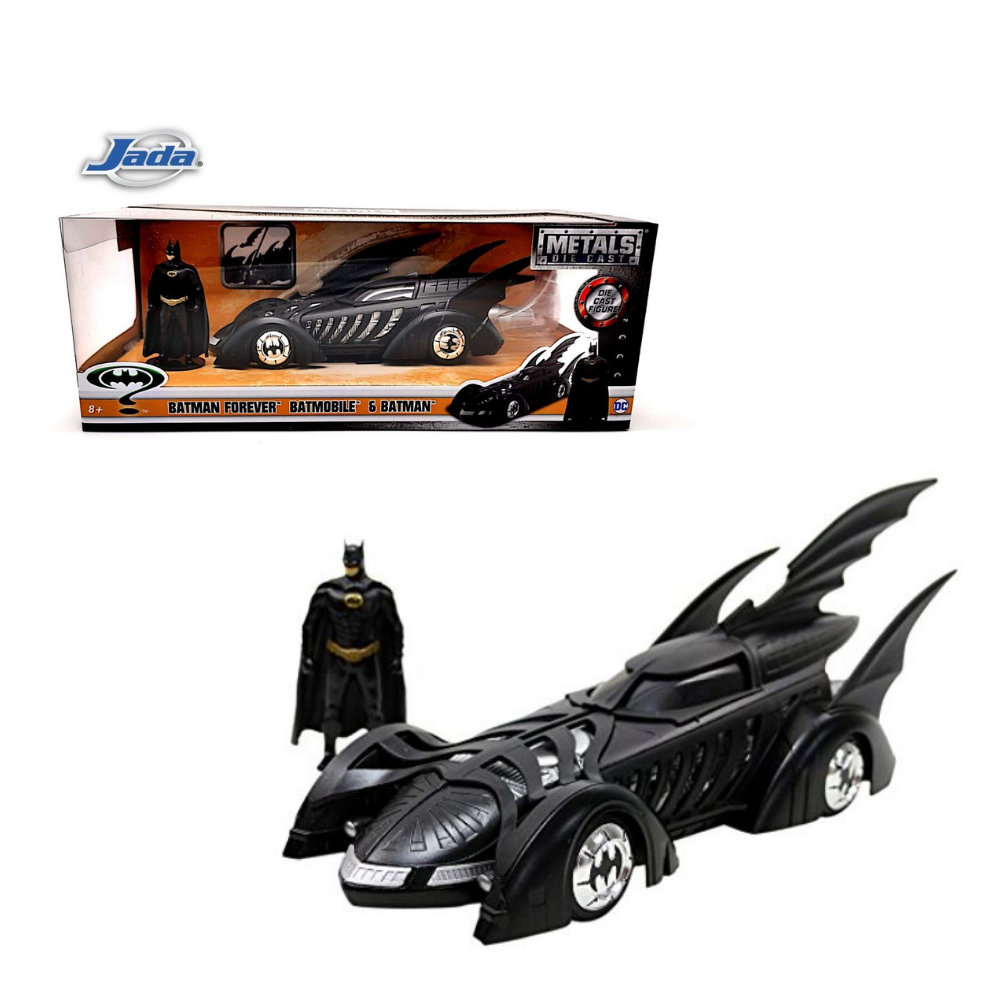 Jada 1/24 Scale DC Comics Batman Forever Batmobile Die-cast Car & 