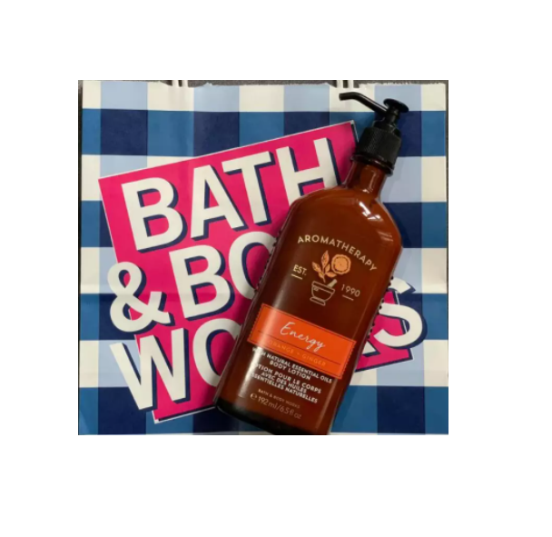 Authentic Bath and Body Works Aromatherapy ORANGE GINGER Body Lotion