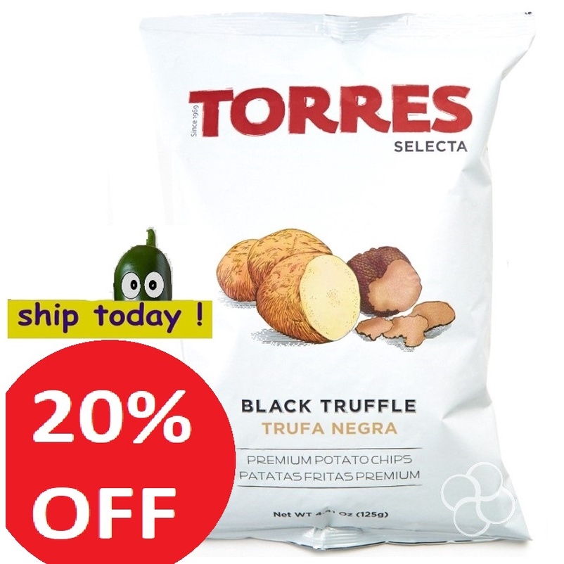 Lay's Truffle Potato Chips 6.35 oz / 180g Lays black truffle Potato