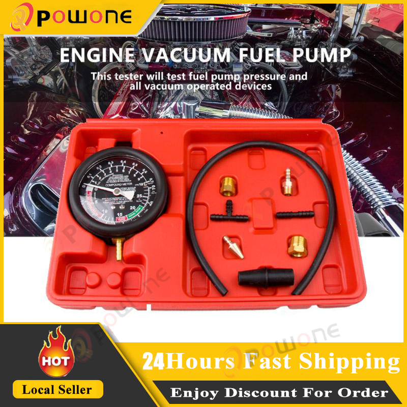 [ Promotion ] Car Engine Vacuum Fuel Pump&Vacuum Tester Gauge
