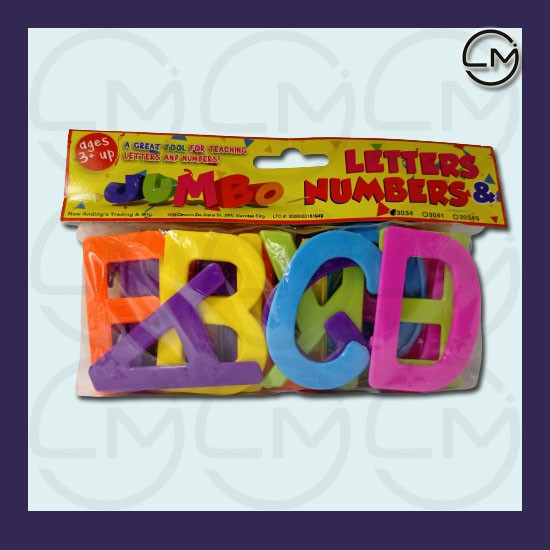 Jumbo Letters and Numbers Learning Toddler Kids Educational Toys5Fe