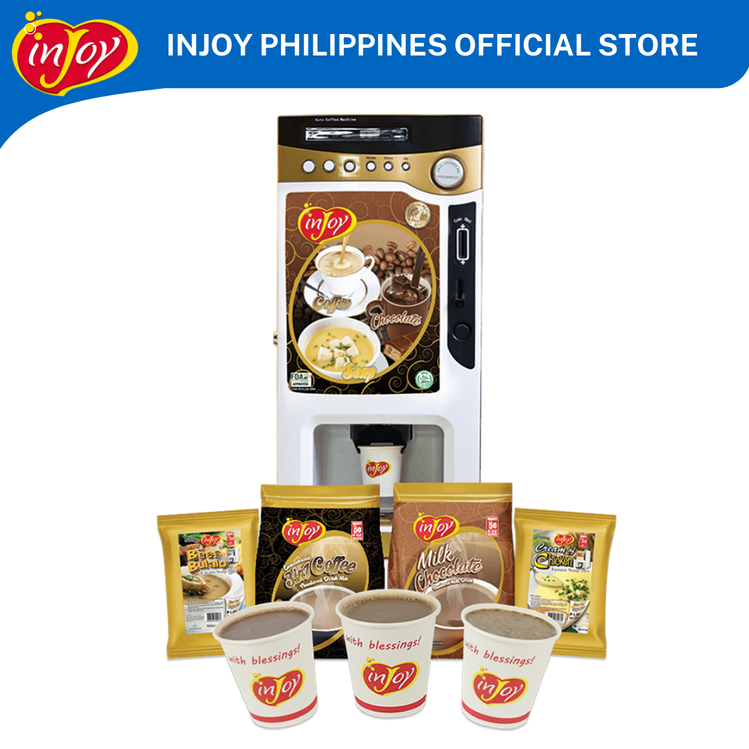 inJoy Coffee Vendo Machine Package Lazada PH