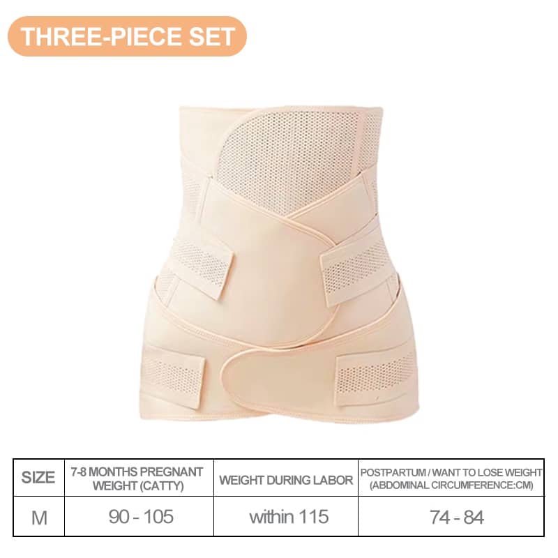 Belly Binder MultiPurpose Postpartum Binder Body Shaper Band Waist Band Adjustable Stomach