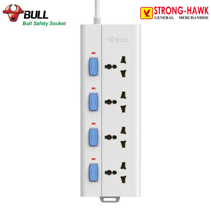 BULL EXTENSION CORD GNTPS304030 3METERS 4 SOCKETS Lazada PH