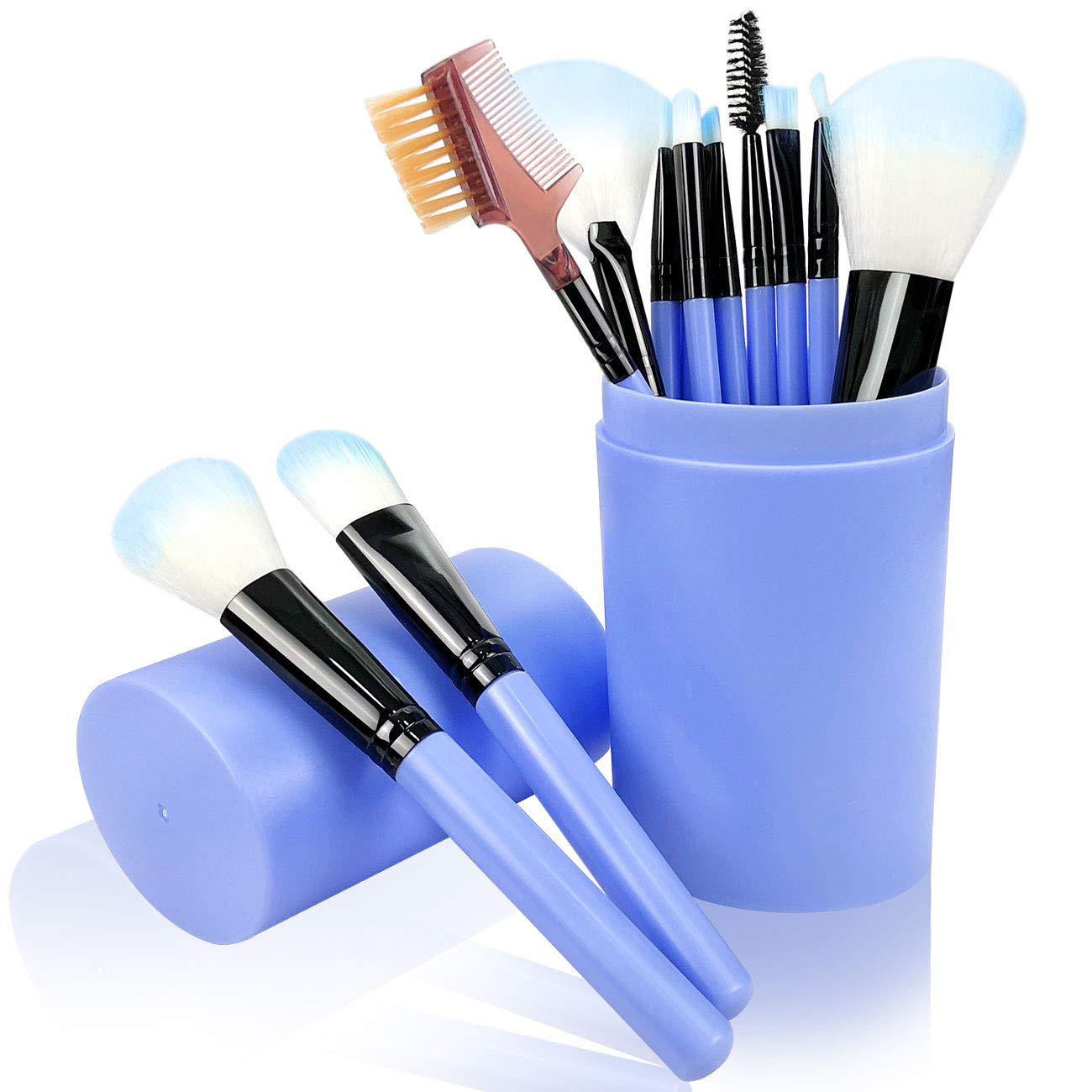 12Pcs Makeup Brushes Set with Holder 