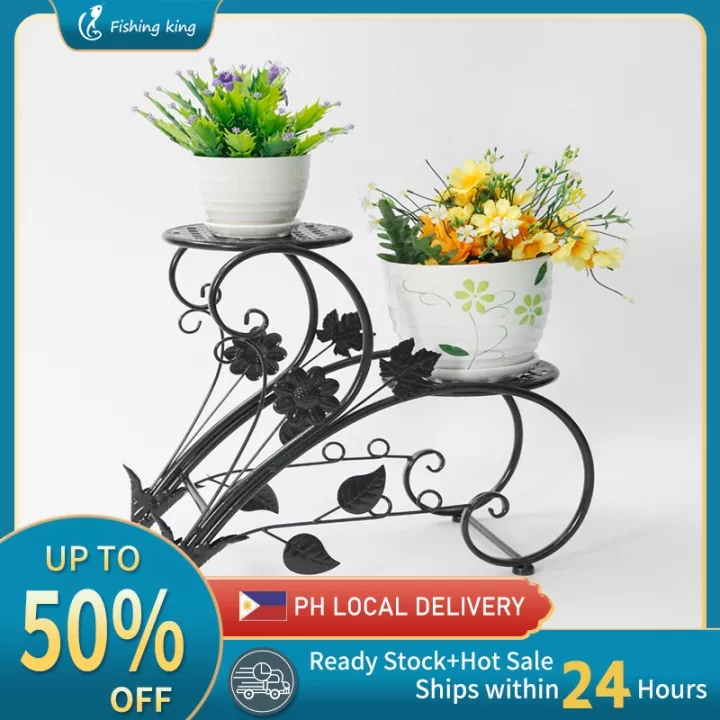 Plant Rack Stand Desktop Iron Flower Rack Stand Modern Creative Desktop