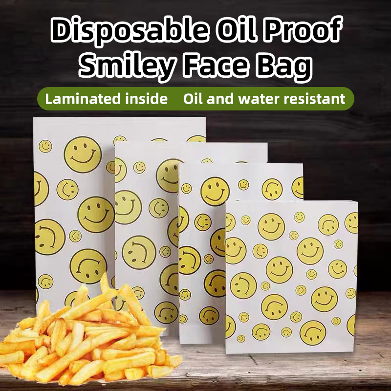 Grease Proof Paper Bags French Fries - A bolseira