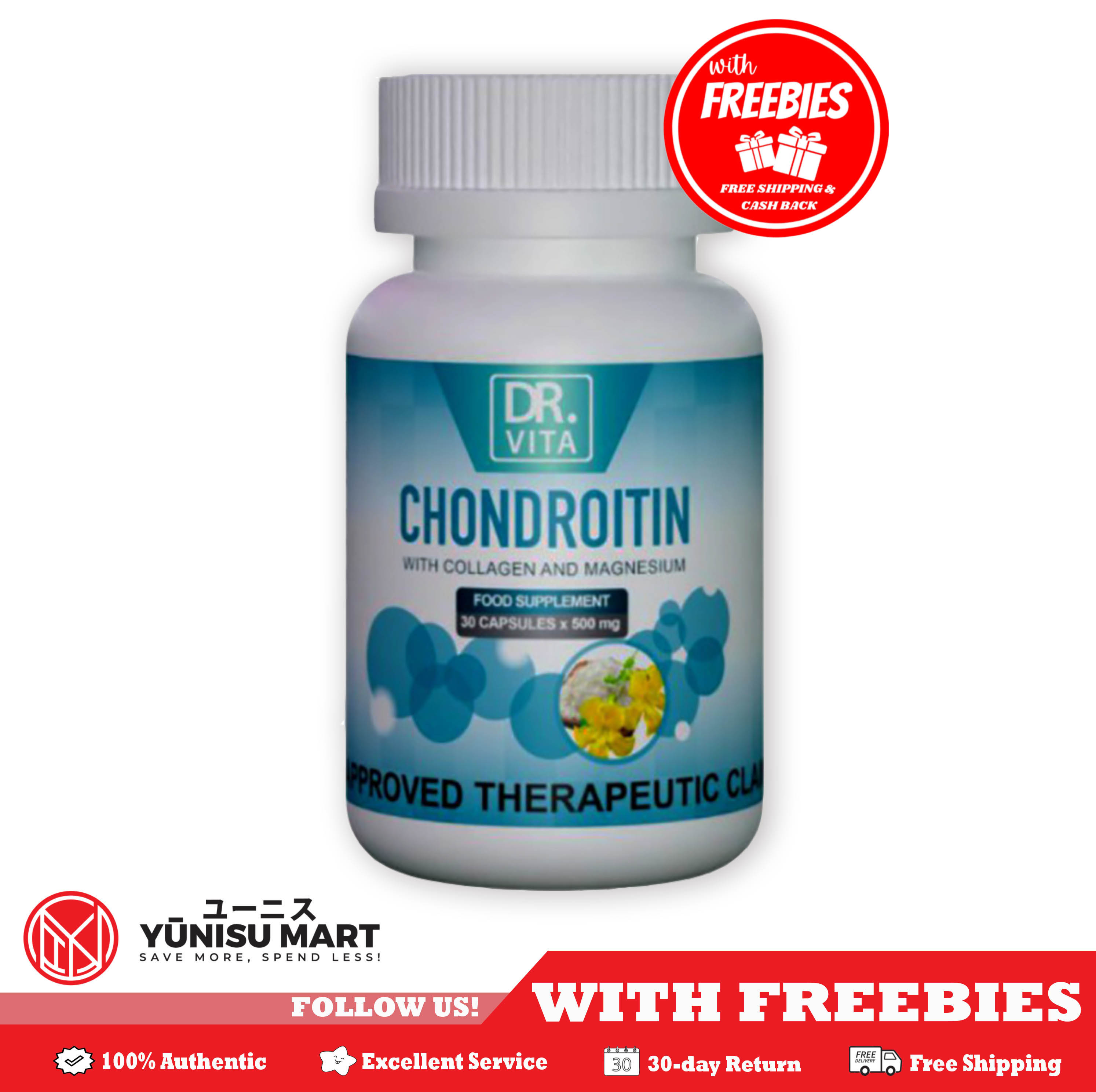 Dr. Vita Chondroitin (With Freebies) Lazada PH