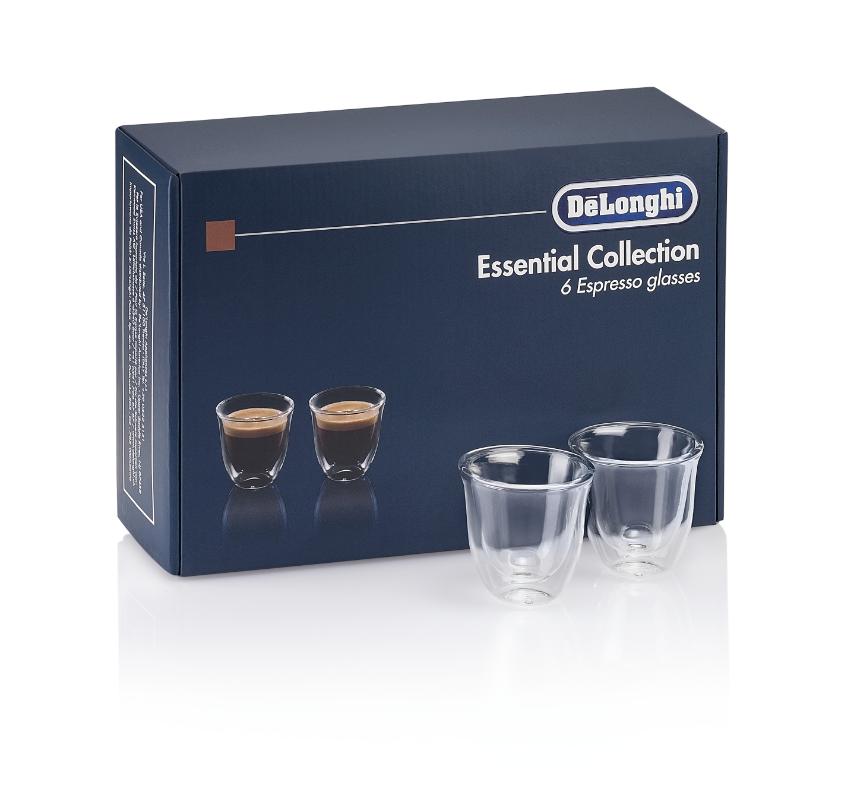 Delonghi Double Wall Espresso Glass Set Of 6 Lazada Ph