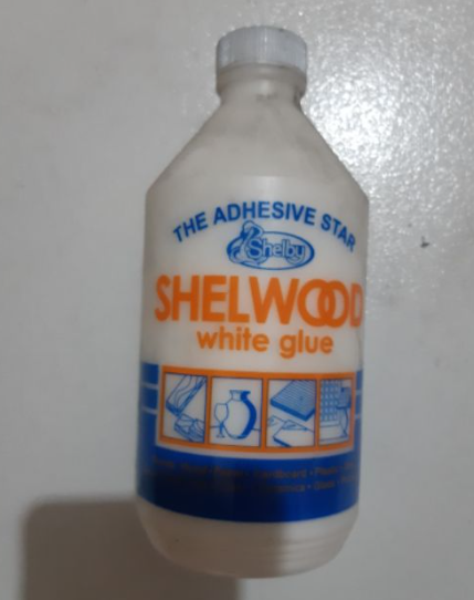 Shelby Shelwood White Wood Glue 1 Gallon 4Liters ( Limit Your Order 4 Gallon  Set Max)