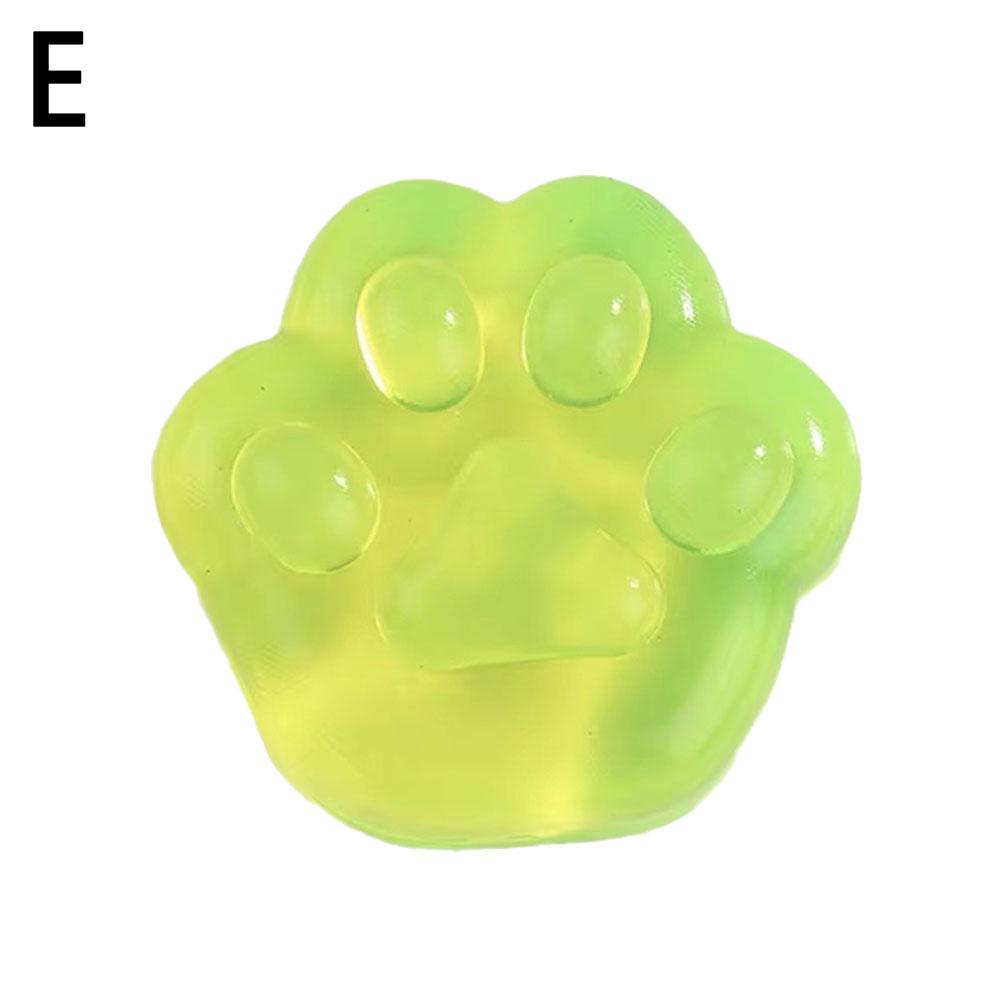 Kawaii Mochi Squishy Toys Mini Cat Paw Ice Block Stress Squeeze ...