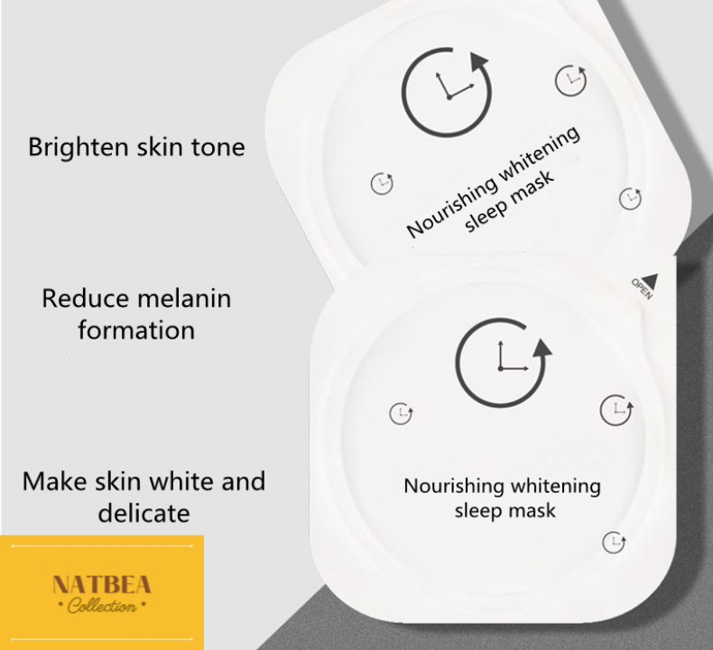 NATBEA Whitening Sleeping Facial Mask Skin Care Nourishing and