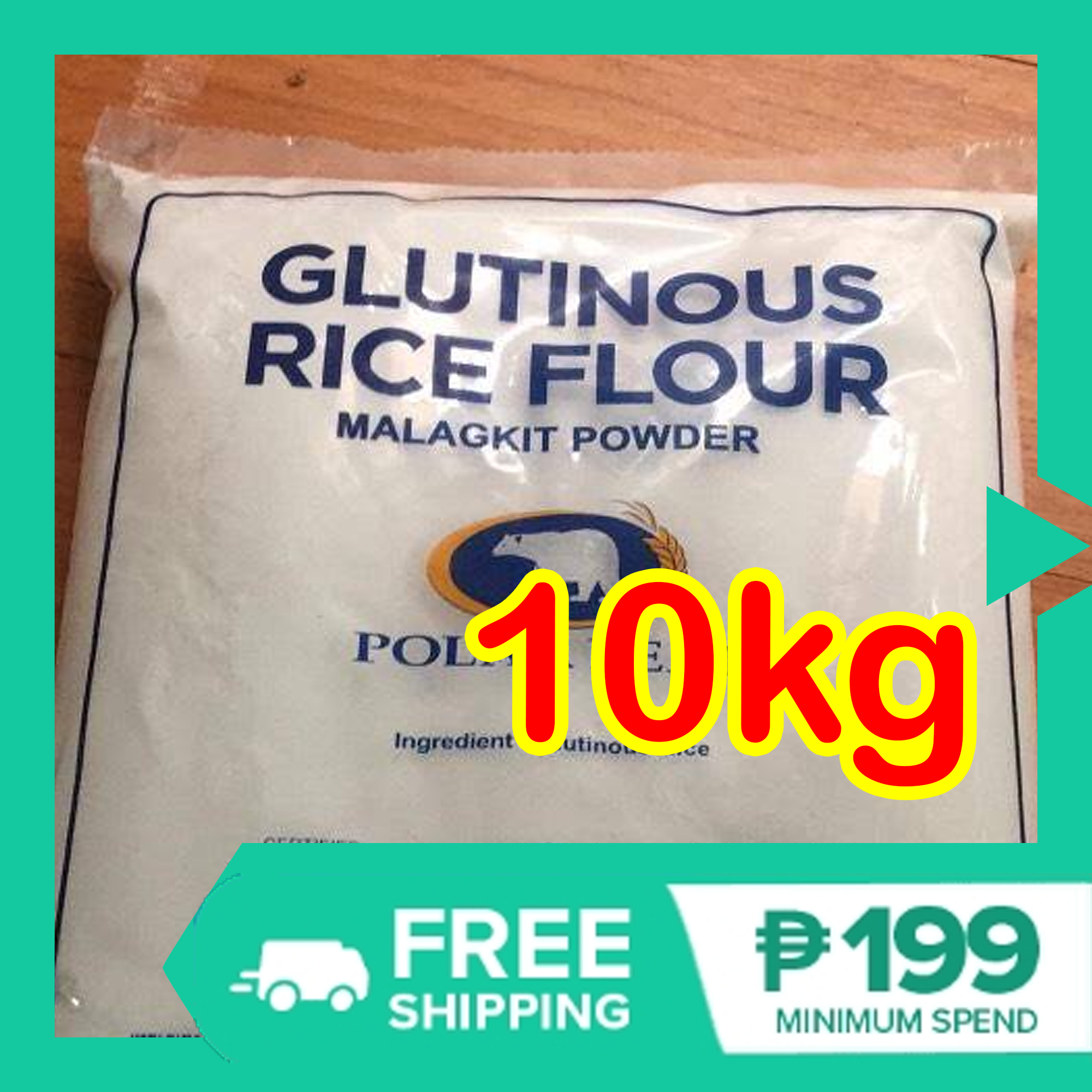 10kg Polar Bear GALAPONG Malagkit Powder Glutinous Rice Flour (20x 500g