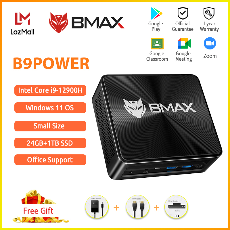 BMAX B9 Power Mini PC Intel Core i9-12900H 14 Cores Max 5.0GHz