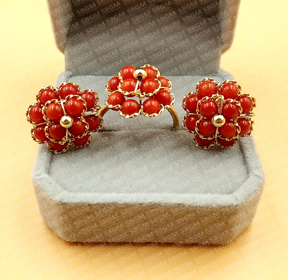 red coral jewelry for sale