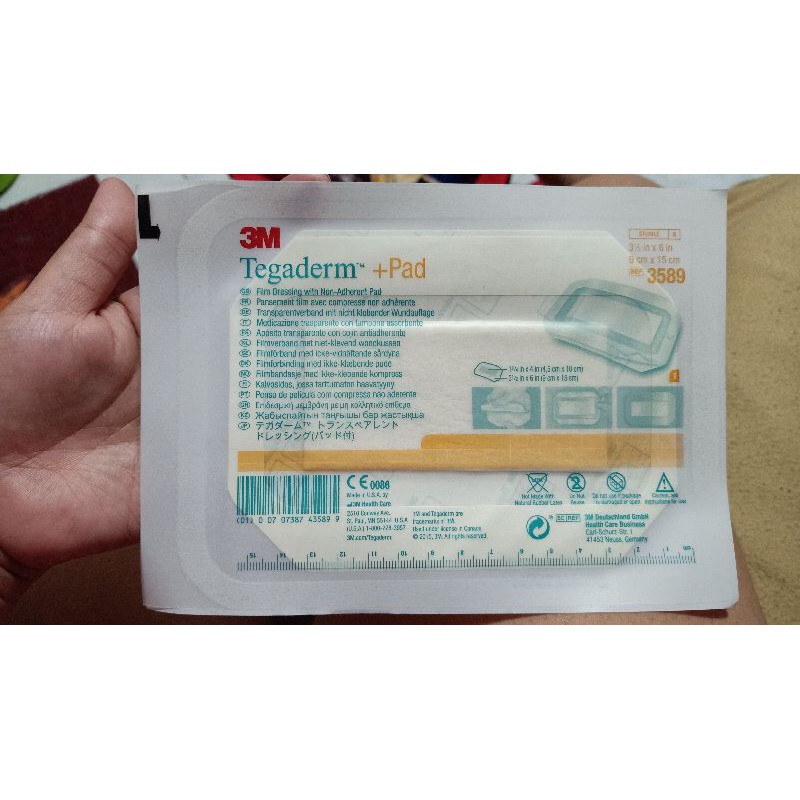 Tegaderm with PAD (3M) Size 9cmX15cm Lazada PH