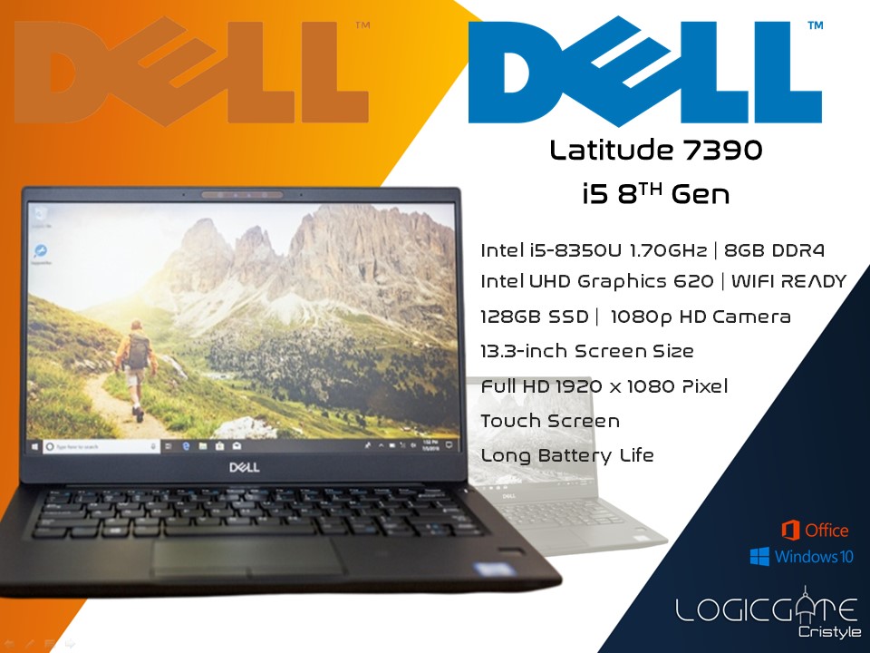 DELL ULTRABOOK Latitude E7390 i5 8th Gen Laptop | 8 GB | 128GB SSD ...