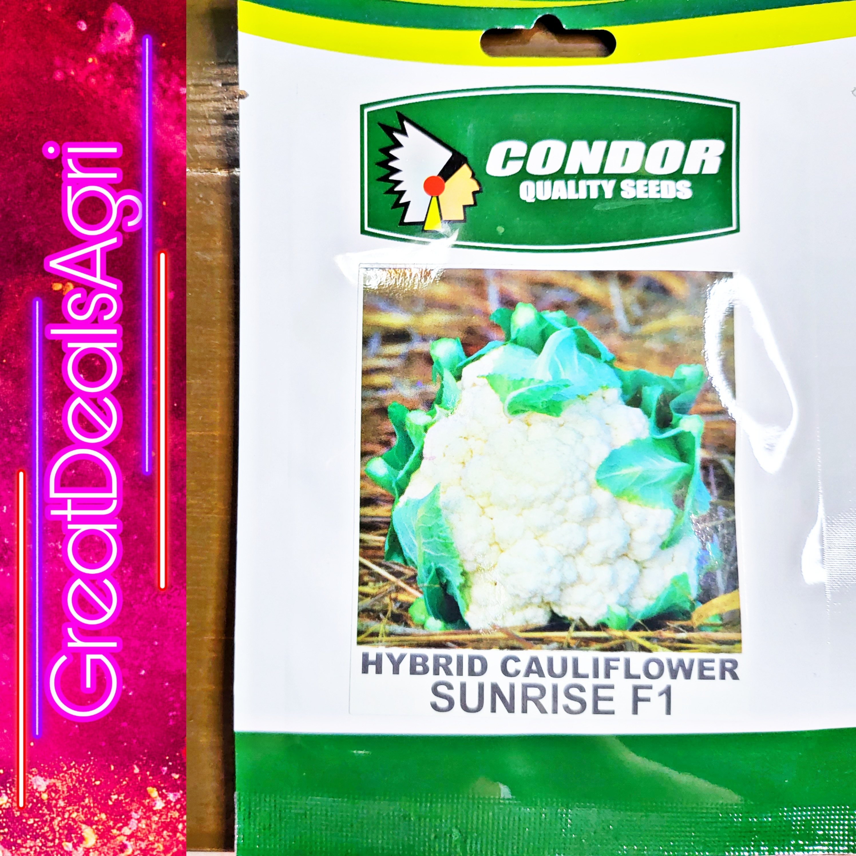 SUNRISE F1 HYBRID CAULIFLOWER SEEDS (0.5 GRAMS) CONDOR SEEDS | Lazada PH