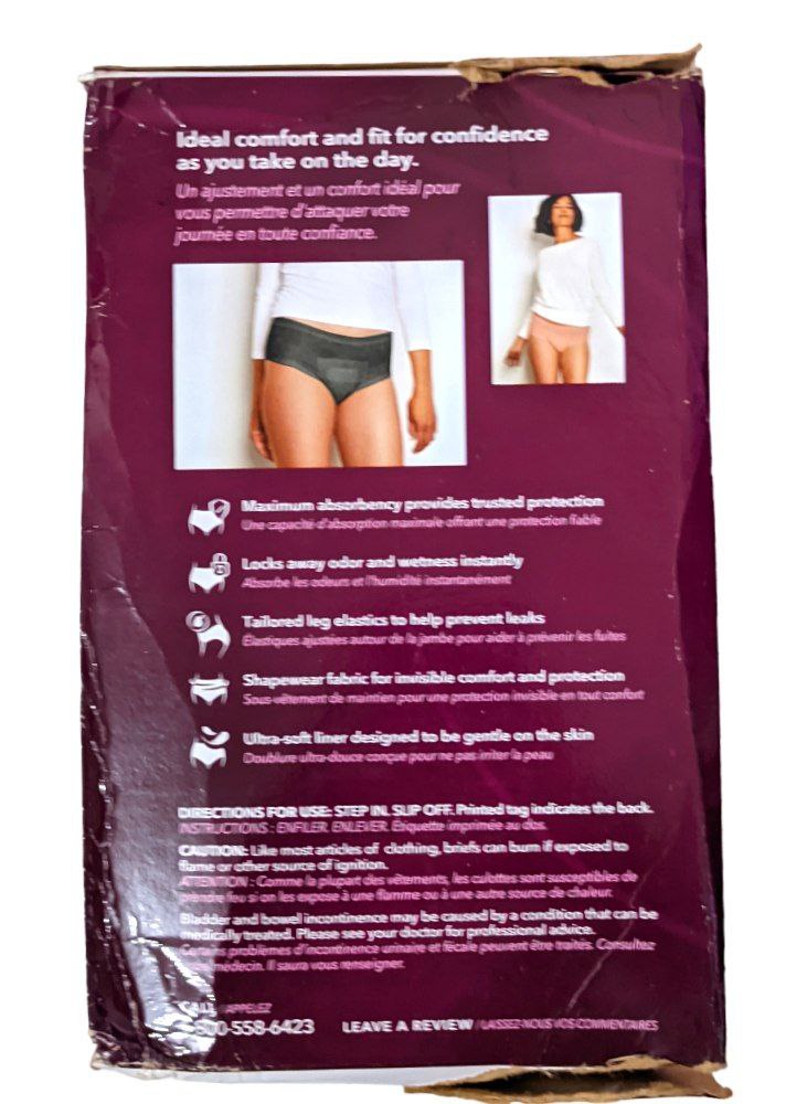 Depend Silhouette Incontinence & Postpartum Underwear for Women