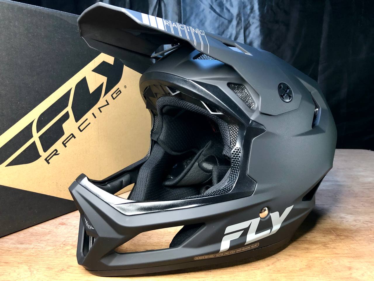 Fly Racing Rayce Fullface Mtb Helmet (2024) (100% Original) 