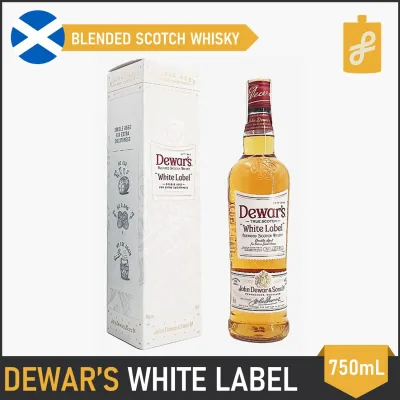 Dewar's White Label Blended Scotch Whisky 750mL Dewars