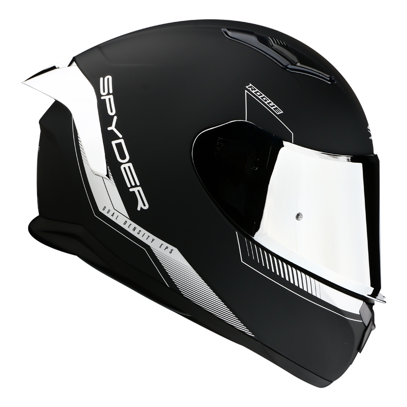 Spyder FullFace Helmet with Dual Visor ROGUE PD SOB+ (FREE Clear Visor