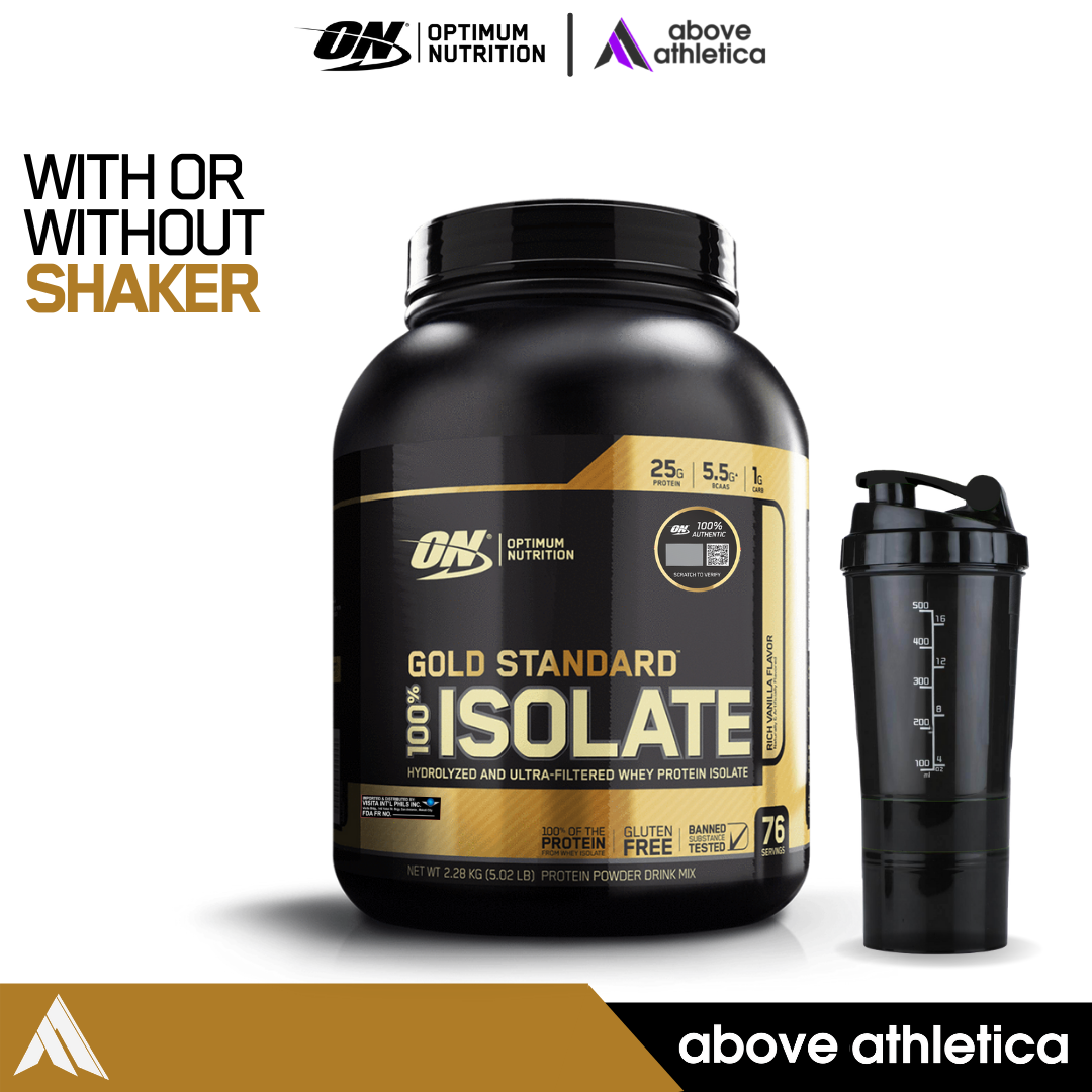 Optimum Nutrition Gold Standard 100 Whey Isolate Protein 5.2lbs