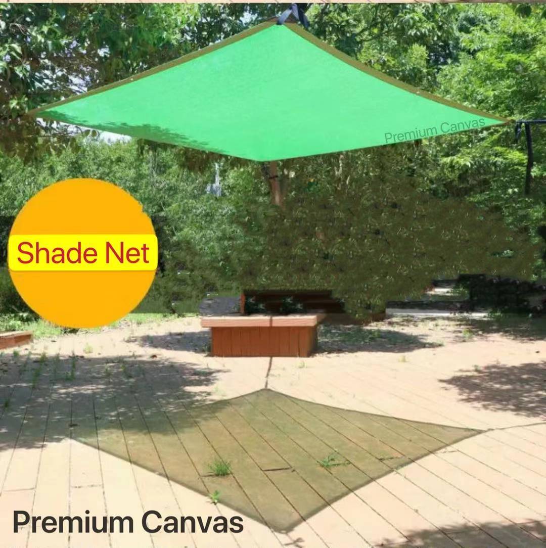 6FTx6FT Shading Net Shade Mesh Tarps Sun Shade Color Stripes Windproof ...