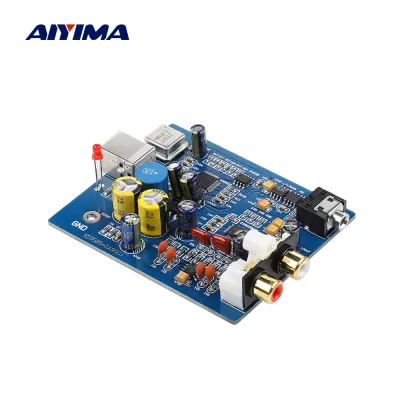 AIYIMA MIni USB Decoder Board ES9028K2M+SA9023 Fever Audio DAC Sound Card Decoding Module DIY For Power Amplifiers Home Theater