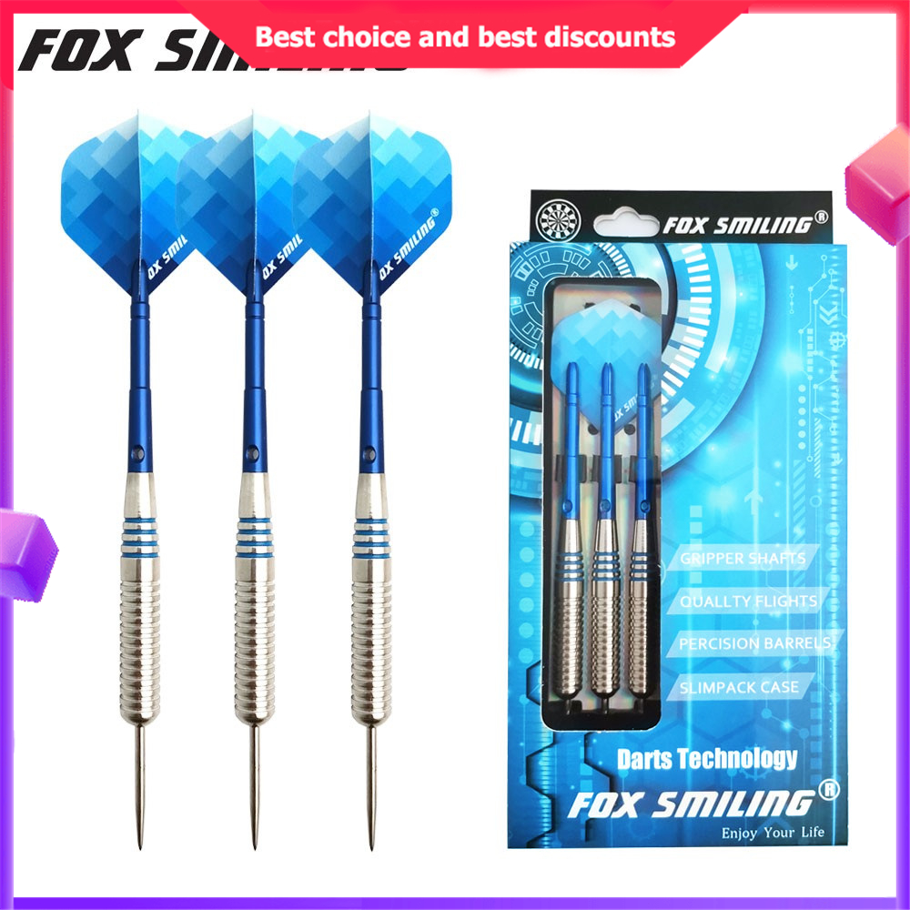 fox smiling 3PCS 25g Dart Pin Metal Point Steel Tip Darts With 48mm