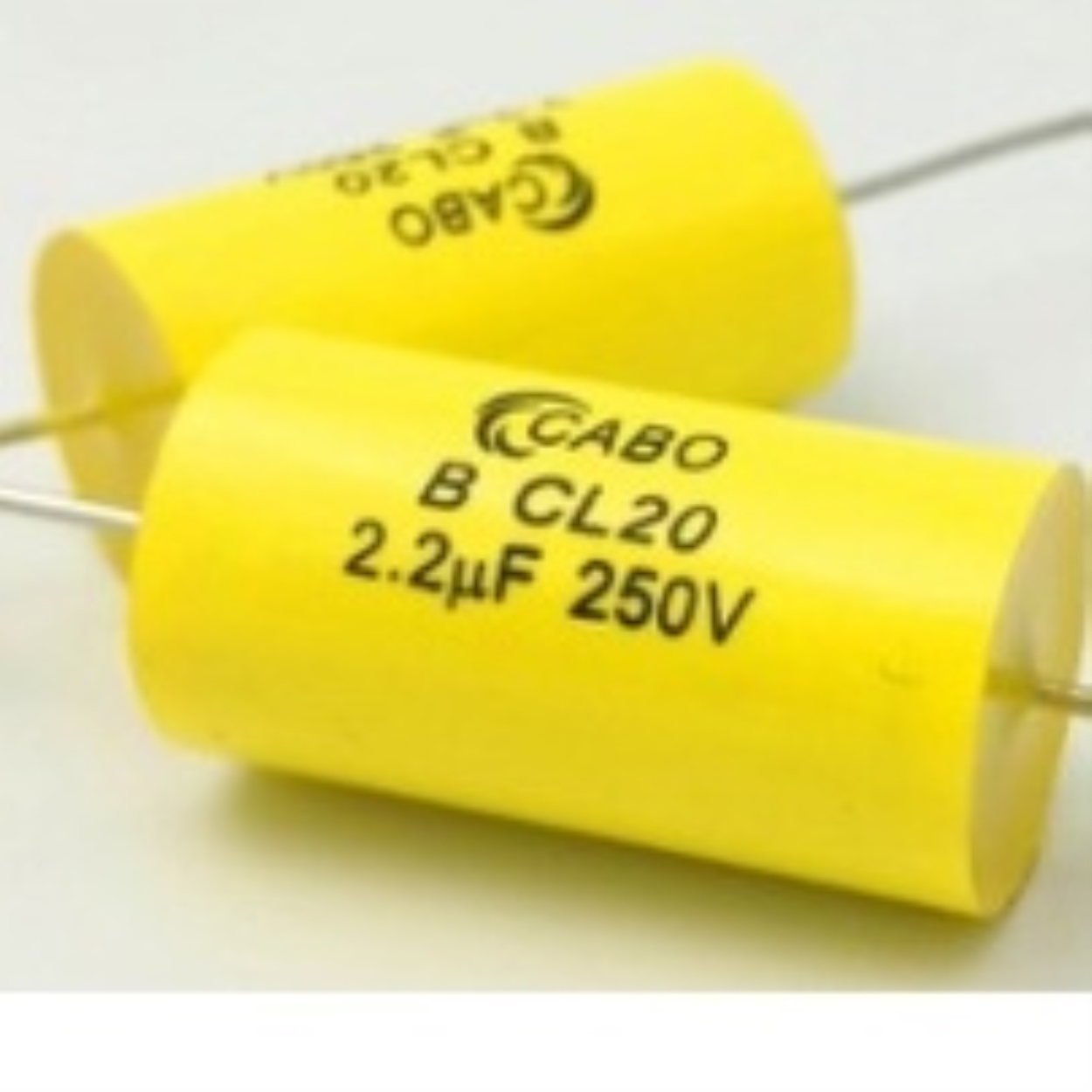 thumbnail image 2 of 250V 0.22uF–22uF Speaker Divider Capacitor – Metal Film, PCB Mount For Car Audio 2 of 5