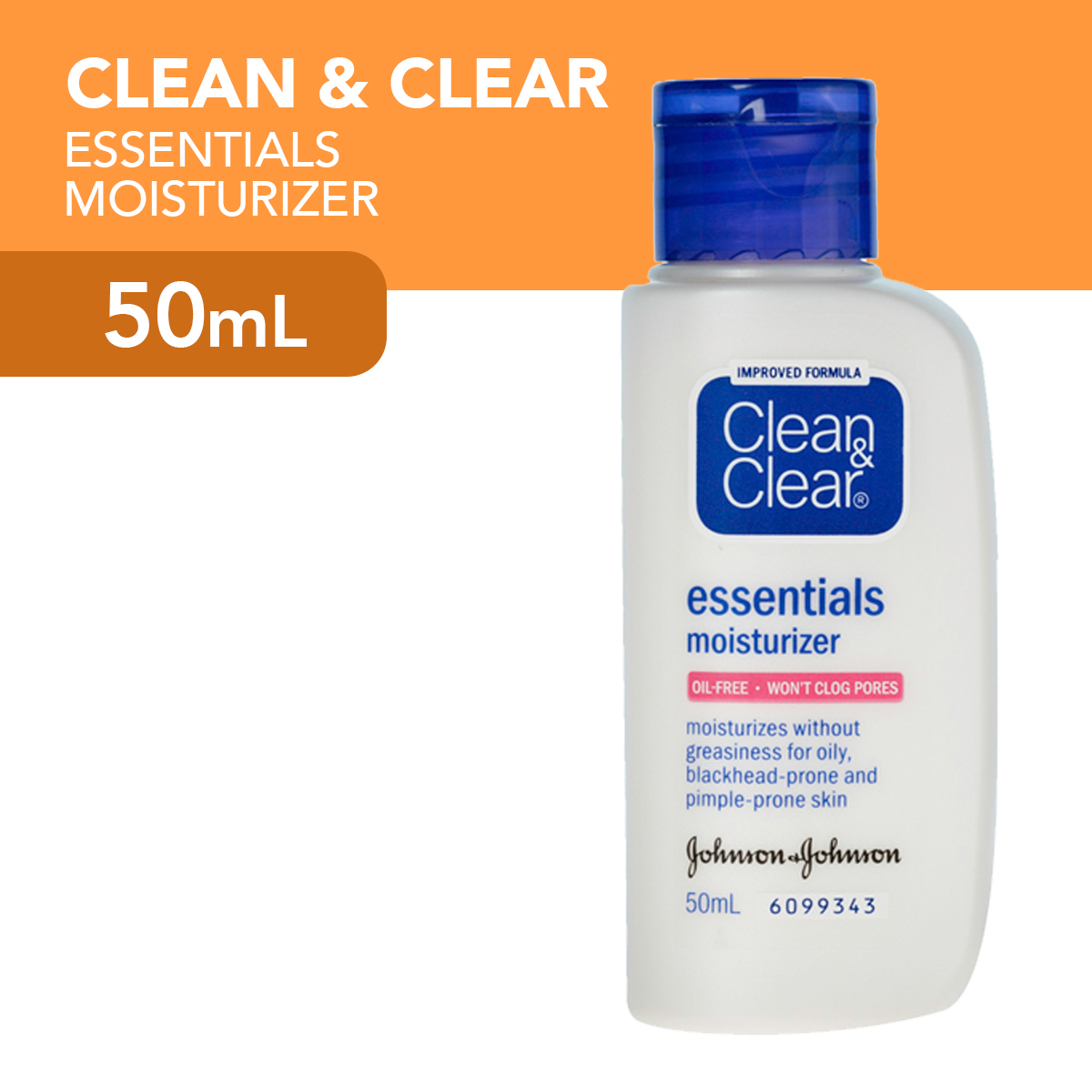 ingredients clean and clear essentials moisturizer